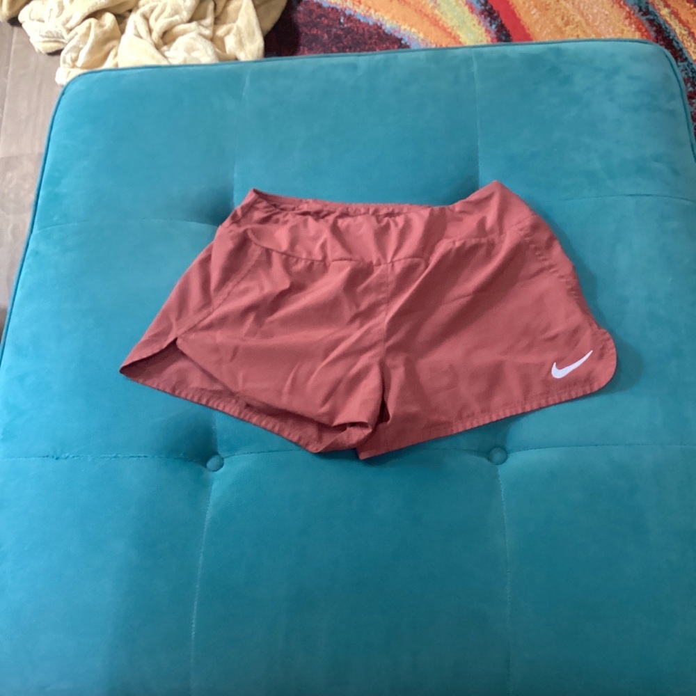 Nike Red Athletic Shorts Lightweight Training